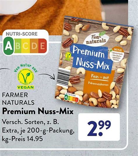 Farmer Naturals Nuss Frucht Mischung Angebot Bei Aldi Sud