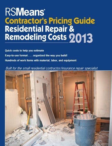 Rsmeans Contractor S Pricing Guide Residential Repair