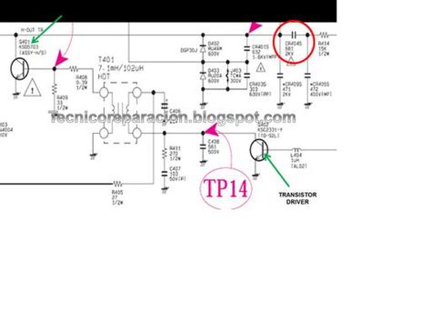 TV Samsung Model CL21A550ML NO DA IMAGEN QUEDA OSCURO YoReparo