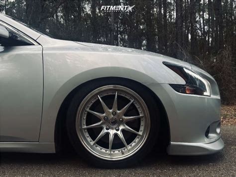 2014 Nissan Maxima SV With 18x8 5 Aodhan Ds07 And Lexani 225x45 On