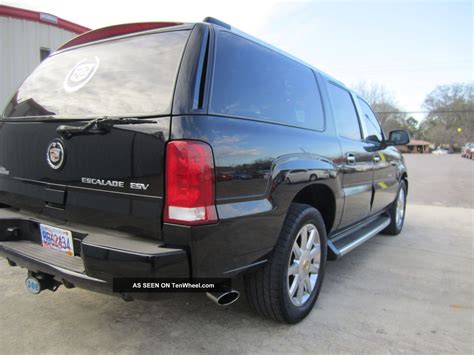 2004 Cadillac Escalade Esv Sport Utility 4 Door 6 0l