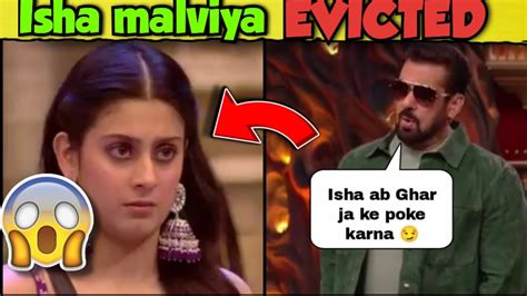 Isha Malviya Evicted From Bigg Boss Isha Eviction In Bigg Boss Isha