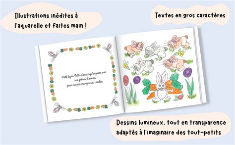 Amazon Fr Le Petit Lapin Blanc Qui Naimait Pas Les Carottes Livre