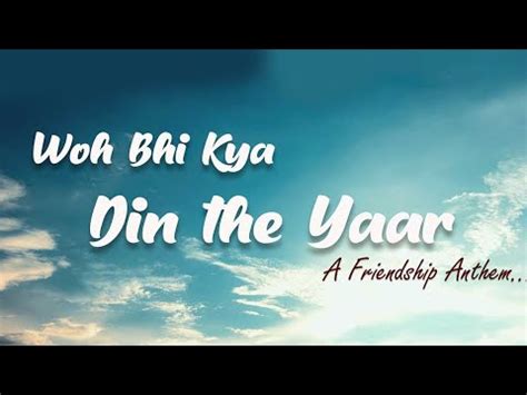 Wo Din Bhi Kya Din The Full Song Esha S Creation Youtube