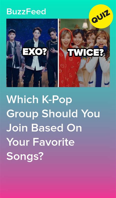 Choose Some Iconic K Pop Songs And I Ll Tell You Which Group You Should