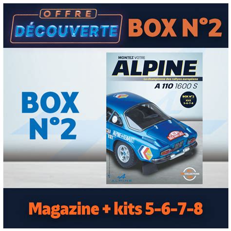 IXO BOX Alpine A110 Offre DECOUVERTE Box 2