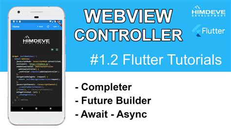 Webview Controller Flutter Tutorial For Beginners 1 2