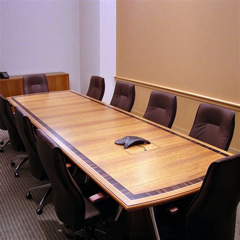 Brown Stone Nimeroff Rectangular Conference Table Paul Downs