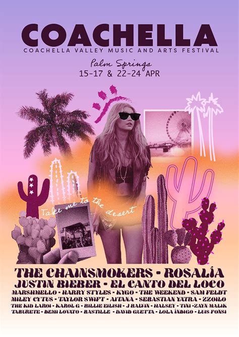 Coachella Festival Poster on Behance