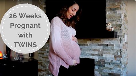 26 Week Twin Pregnancy Update Youtube