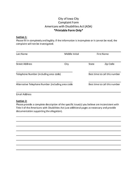 Fillable Online Eeoc Complaint Form Pdfthe Eeoc Form Report As