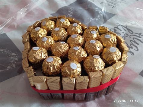 Tort Ze S Odyczy Ferrero Rocher Merci Pieski Kup Teraz Na Allegro