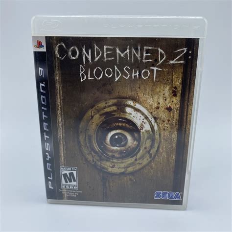 Condemned 2 Bloodshot Sony PlayStation 3 Ps3 Complete Tested CIB