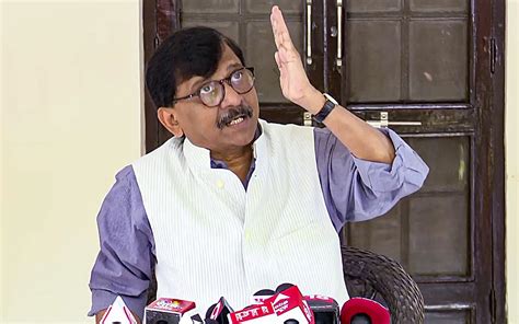 Sanjay Raut Urges Maharashtra Governor To Propose President S Rule Amid