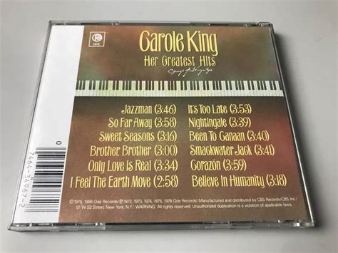 Yahoo オークション CAROLE KING HER GREATEST HITS