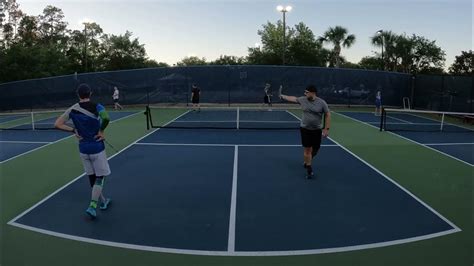 Pickleball Mike D And Joe Vs Eric And Mike R Youtube