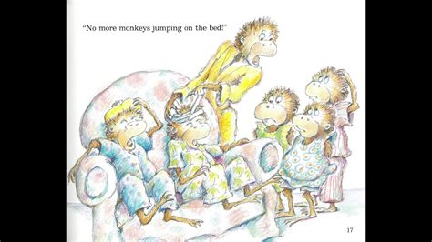 Five Little Monkeys Jumping On The Bed By Eileen Christelow Youtube