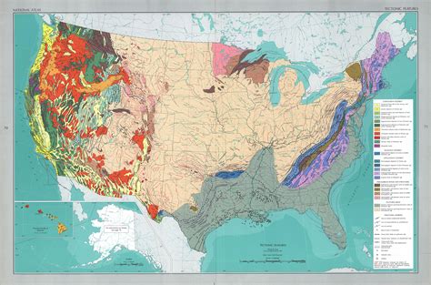 Geological Map of the US. : MapPorn