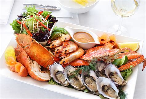 Cold Seafood Platter For Tip Seafood Restaurant Hd Wallpaper