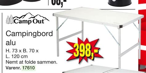 Campingbord Alu Tilbud Hos Harald Nyborg