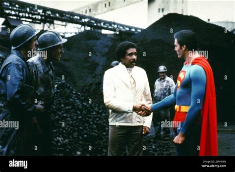 Richard Pryor Christopher Reeve Superman Iii 1983 Stock Photo Alamy