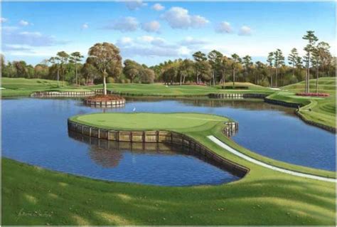 Tpc Sawgrass 17th Hole The Sporting Gallery