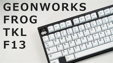 Geonworks Frog TKL Unboxing Build Cinematic FR4 Gateron Ink