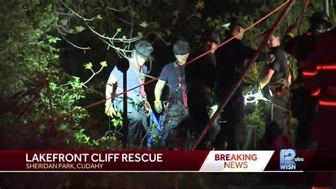 Man Rescued After Falling Down Lakefront Cliff In Cudahy