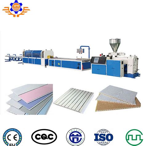 Plastic PVC WPC Ceiling Wall Panel Make Manufacturing Extrusion Machine