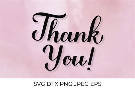Modern Thank You Graphic