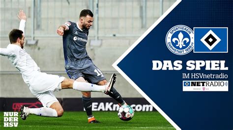 Das Spiel Im Hsvnetradio Sv Darmstadt Vs Hsv Spieltag Youtube