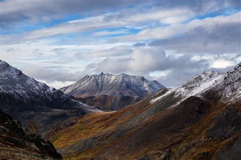 Grizzly Lake In Tombstone Territorial Park Yukon Canada Stock Photo