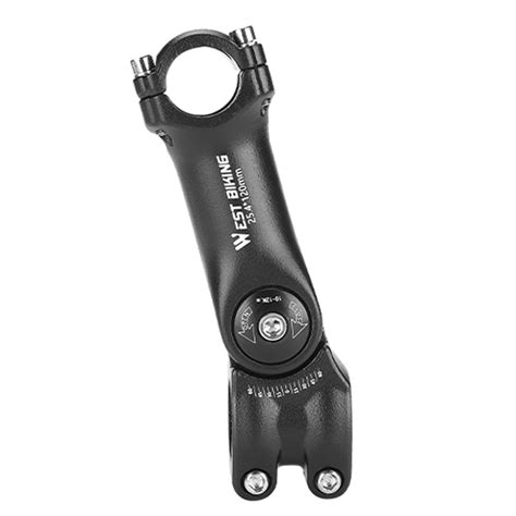 West Biking Adjustable Handlebar Stem Variable Degree Angle Aluminum