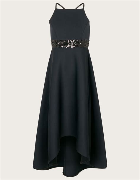 Sequin Scuba Prom Dress Black Prom Dresses And Shoes Monsoon Uk