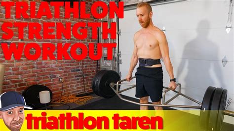 3 Month Triathlon Strength Training Program With Demonstrations Of All