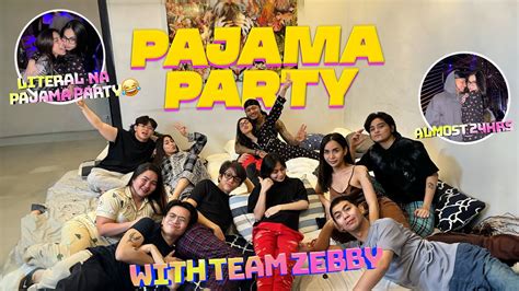 Hours Pajama Party W Team Zebby Zeinab Harake Youtube