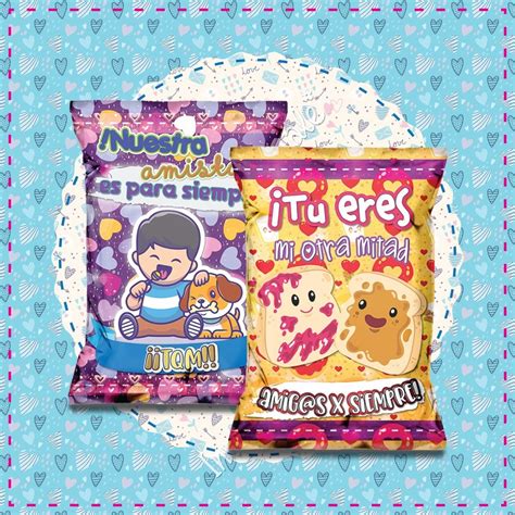 Chips Bags Dulceros Personalizados San Valent N Invitaci N Env O Gratis