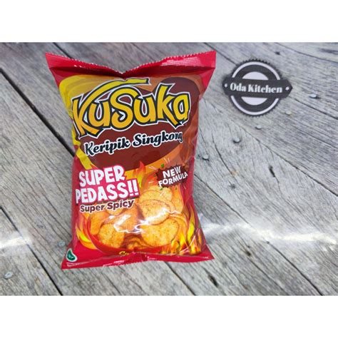 Jual Kusuka Keripik Singkong Super Pedas Gr Shopee Indonesia