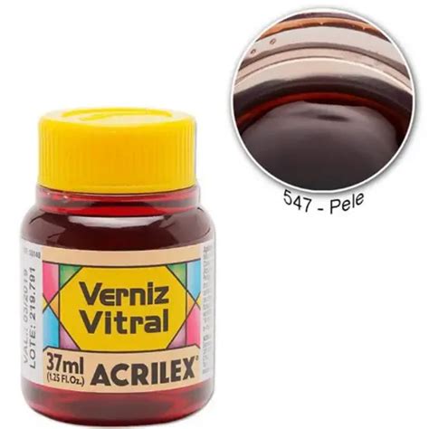 La Casa Del Artesano Barniz Vitral Pintura Para Vidrio ACRILEX 37ml