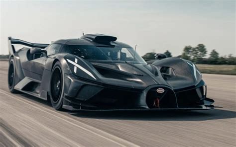 New footage shows the Bugatti Bolide hypercar on the track