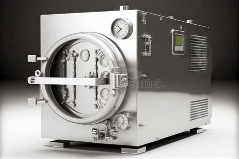 Autoclave De Aço Inoxidável Para Esterilização Segurança Produção