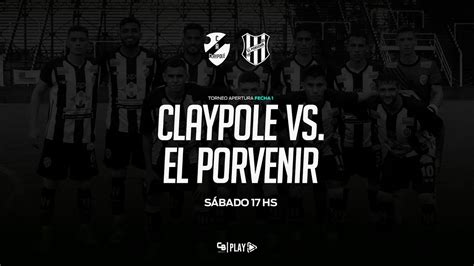 EN VIVO Claypole Vs El Porvenir PrimeraC YouTube