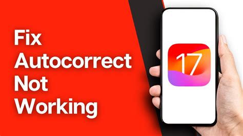 How To Fix Autocorrect Not Working Properly After Ios 17 Update Youtube