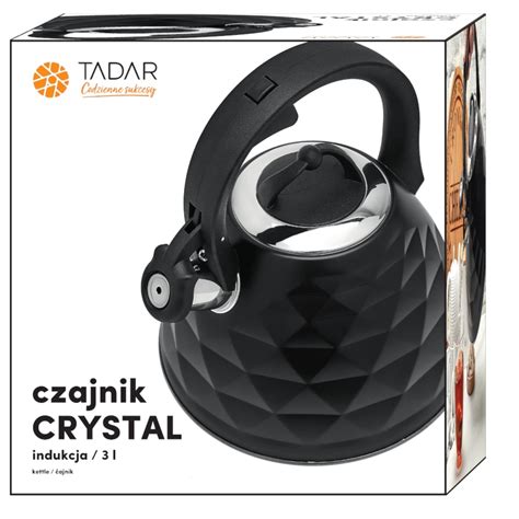 Czajnik Na Gaz I Indukcj Tadar Crystal L Czarny Mat Tadar Pl