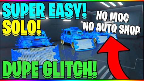 EASIER SOLO Car Duplication Glitch NO AUTO SHOP OR MOC GTA