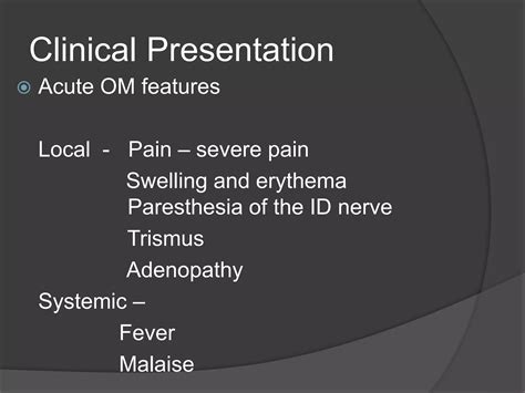 Osteomyelitis Of Jaws Ppt