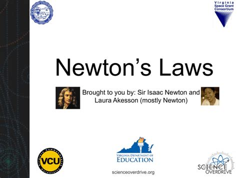 Newton`s Laws Powerpoint