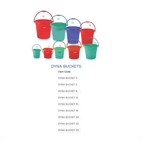 Dyna Buckets Best Deal Imports Inc