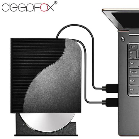 Deepfox Unidad óptica externa con USB 3 0 reprodu Grandado