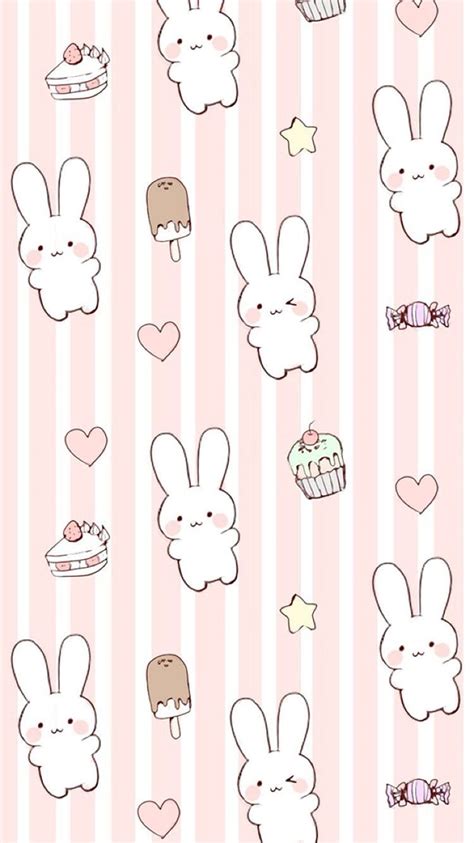 Pink Bunny Kawaii Rabbit Cute Pink Bunny Hd Phone Wallpaper Pxfuel